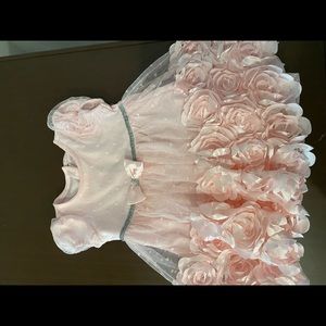 Toddler Light Pink Rose Dress